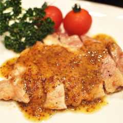 豚肉のマスタードソース-レシピのメイン写真