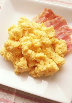 ＊失敗なし！ふわふわスクランブルエッグ＊-レシピのメイン写真