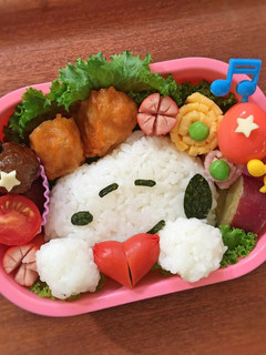 キャラ弁☆スヌーピー弁当-レシピのメイン写真