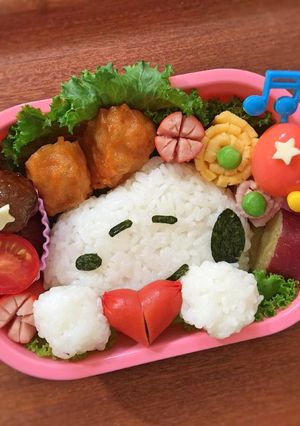 キャラ弁☆スヌーピー弁当-レシピのメイン写真