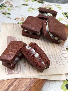 レーズンクリームサンド◎ココアクッキー-レシピのメイン写真
