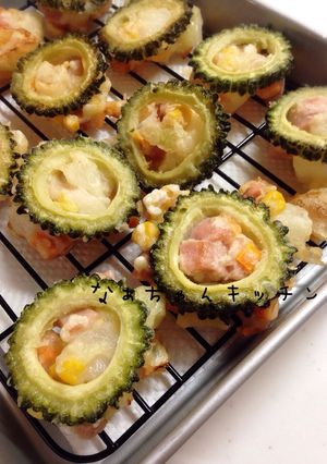 バラけない〜ゴーヤの輪っかかき揚げ-レシピのメイン写真