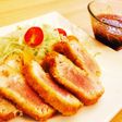 外サクサク、中はレア〜なマグロカツ♫