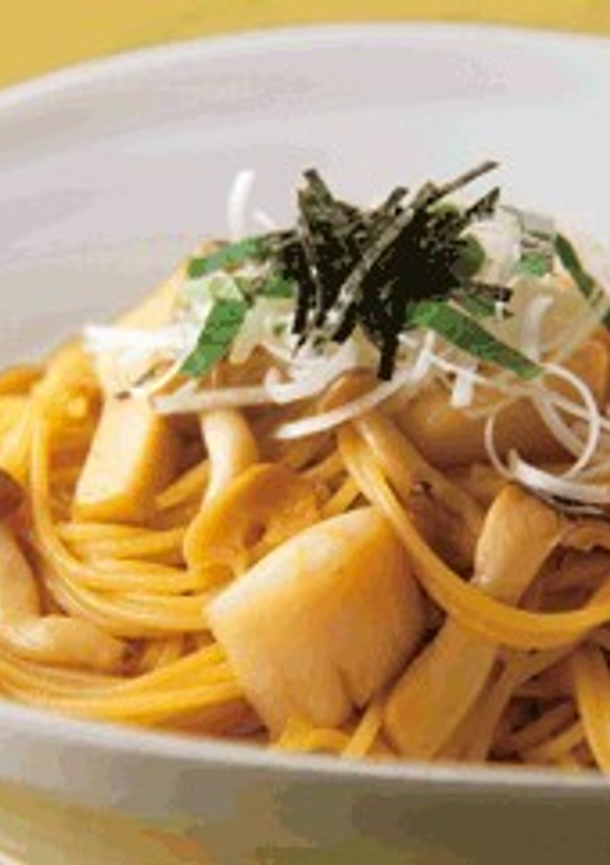 ほたてときのこのやみつきパスタ-レシピのメイン写真