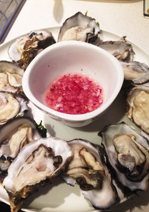 生牡蠣 洗い方説明-レシピのメイン写真