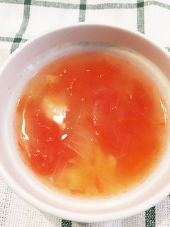 離乳食後期〜完了期☆トマトスープ-レシピのメイン写真