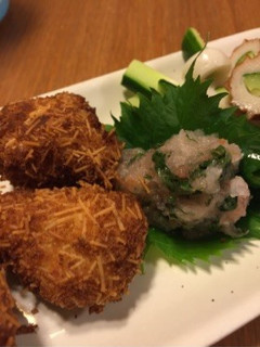 豚チーズ揚げの梅しそおろしソース-レシピのメイン写真