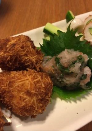 豚チーズ揚げの梅しそおろしソース-レシピのメイン写真