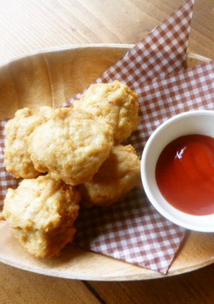 ふわふわ♡豆腐入りチキンナゲット♪-レシピのメイン写真