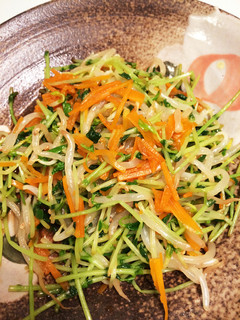 葉酸摂りましょう!豆苗ともやしのナムル-レシピのメイン写真