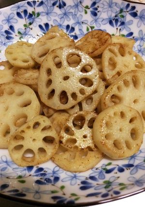 簡単あと一品！レンコンのバター炒め-レシピのメイン写真
