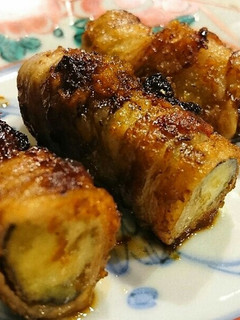 茄子の肉巻き生姜焼き-レシピのメイン写真