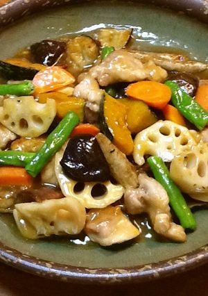 根菜入り☆黒酢鶏-レシピのメイン写真