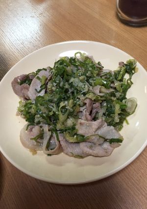 豚肉のあっさりネギ味噌炒め-レシピのメイン写真