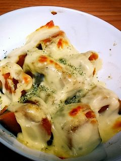 簡単リメイク!カボチャ煮のマヨチーズ焼き-レシピのメイン写真