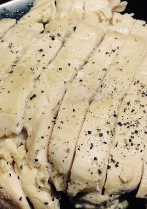 簡単！ドレッシングで絶品鶏ムネ肉ステーキ-レシピのメイン写真