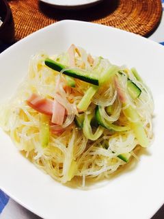 ポン酢で簡単☆春雨サラダ-レシピのメイン写真