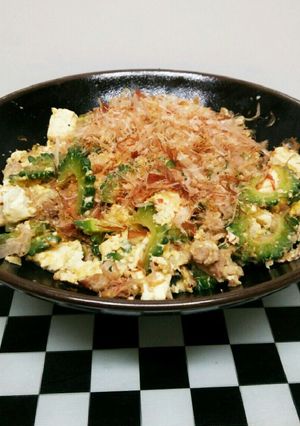 豚肉と豆腐のゴーヤチャンプルー-レシピのメイン写真