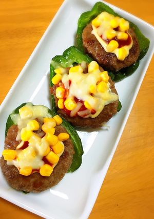 簡単ピーマン肉詰め風-レシピのメイン写真