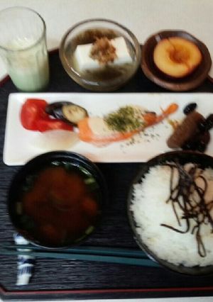 血管プラークダイエット食450（焼き鮭）-レシピのメイン写真