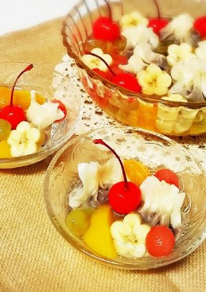 餃子の皮で簡単モチモチひんやりスイーツ☆-レシピのメイン写真