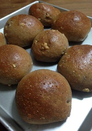 低糖質大豆粉とふすま粉のくるみチーズパン-レシピのメイン写真