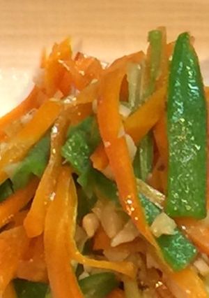 人参とオクラの炒め煮-レシピのメイン写真