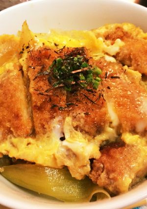 卵焼き用フライパンで☆簡単かつ丼-レシピのメイン写真