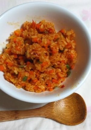 カレー風味のケチャップライス-レシピのメイン写真