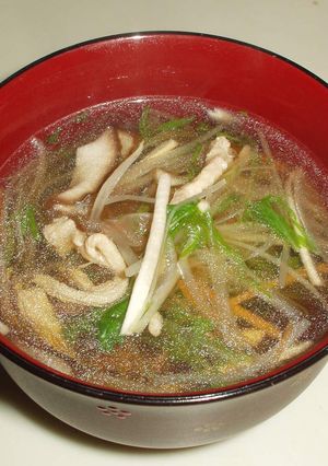 春色☆うどの沢煮椀-レシピのメイン写真