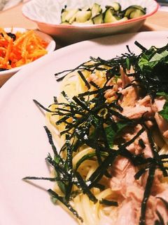トリュフ風味醤油の和風ツナパスタ-レシピのメイン写真