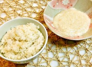 夏バテ解消！ちょっと甘めの麦とろごはん♪-レシピのメイン写真