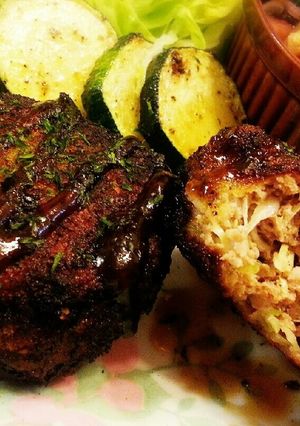 お好み焼き風メンチカツ-レシピのメイン写真