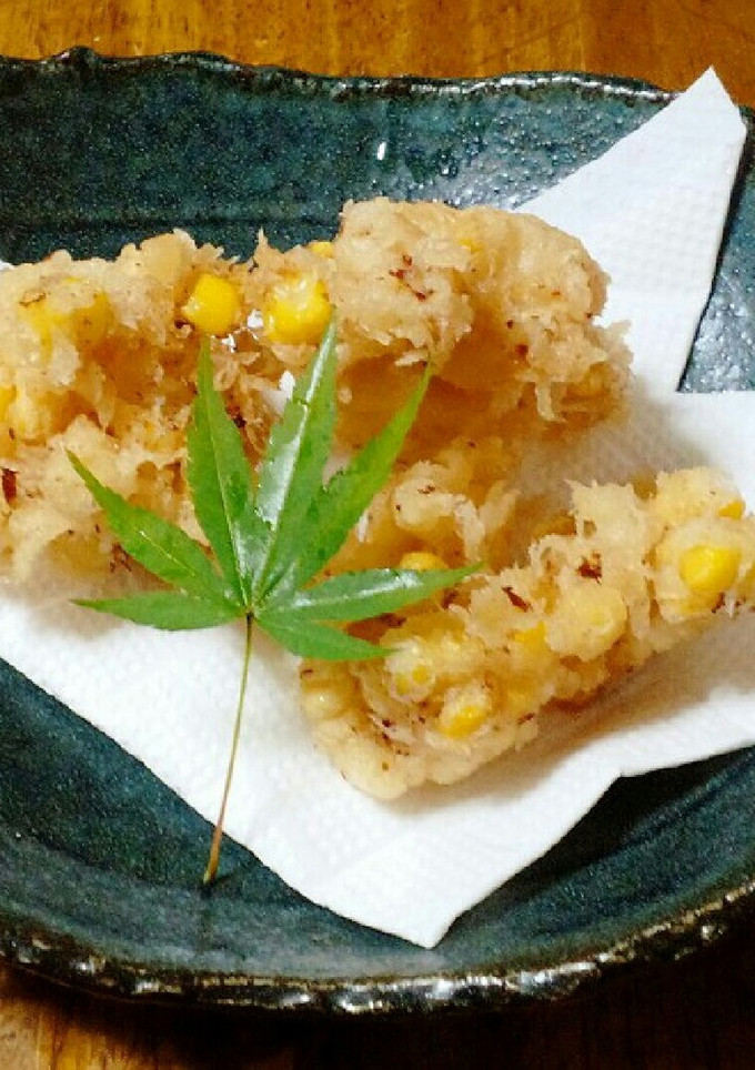 とうもろこしのかき揚げ-レシピのメイン写真