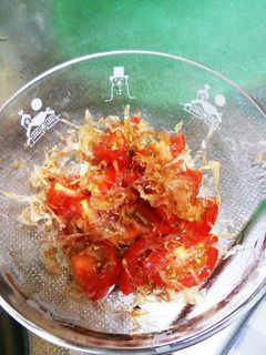 ミニトマトのおかか和え-レシピのメイン写真