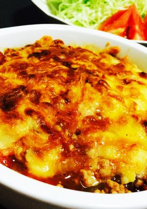 茄子とトマトのミートグラタン-レシピのメイン写真