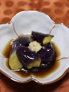 揚げずに!?簡単☆「茄子の揚げ浸し」♪-レシピのメイン写真