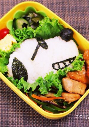ちょいわるスヌーピー キャラ弁-レシピのメイン写真