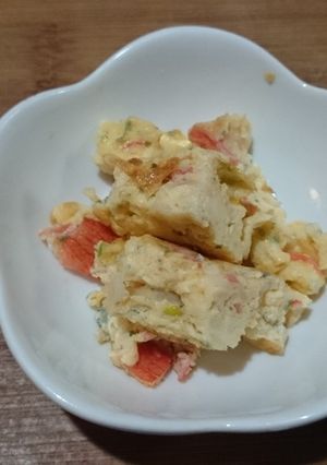 カニカマと青のりの玉子焼きv(^-^)v-レシピのメイン写真