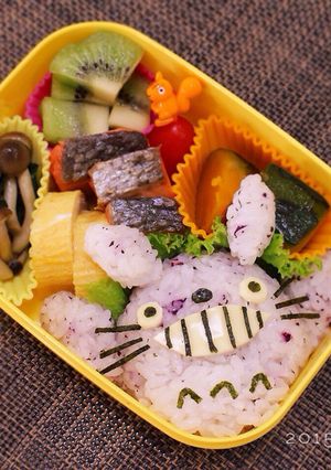 ブォー！トトロ キャラ弁-レシピのメイン写真