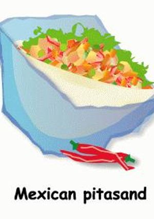 簡単チリコンカンのメキシカンサンド★サンドイッチ弁当⑧-レシピのメイン写真