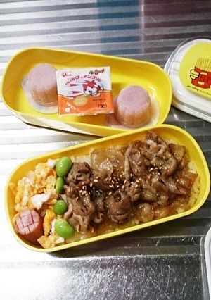 ムスコの大好きな肉♪弁当♪-レシピのメイン写真