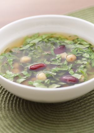 食べるレタススープ-レシピのメイン写真