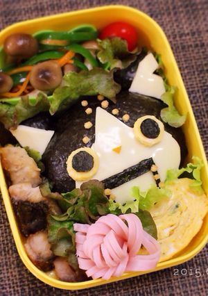 ロボニャン キャラ弁-レシピのメイン写真