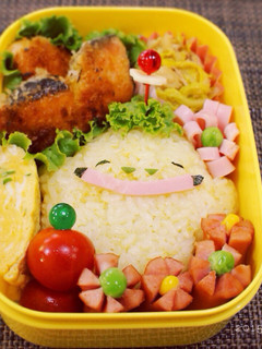 ホノボーノ キャラ弁-レシピのメイン写真