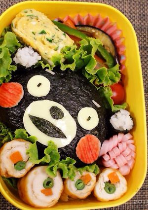 クマもん キャラ弁-レシピのメイン写真