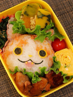 ジバニャン 妖怪ウォッチ キャラ弁-レシピのメイン写真