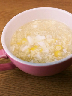 ふわっとろ♡絶品玉子スープ-レシピのメイン写真