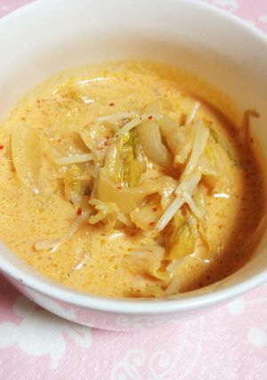 豆乳豆腐キムチスープ-レシピのメイン写真