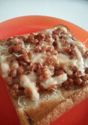マヨが決め手♡納豆しらすトースト-レシピのメイン写真